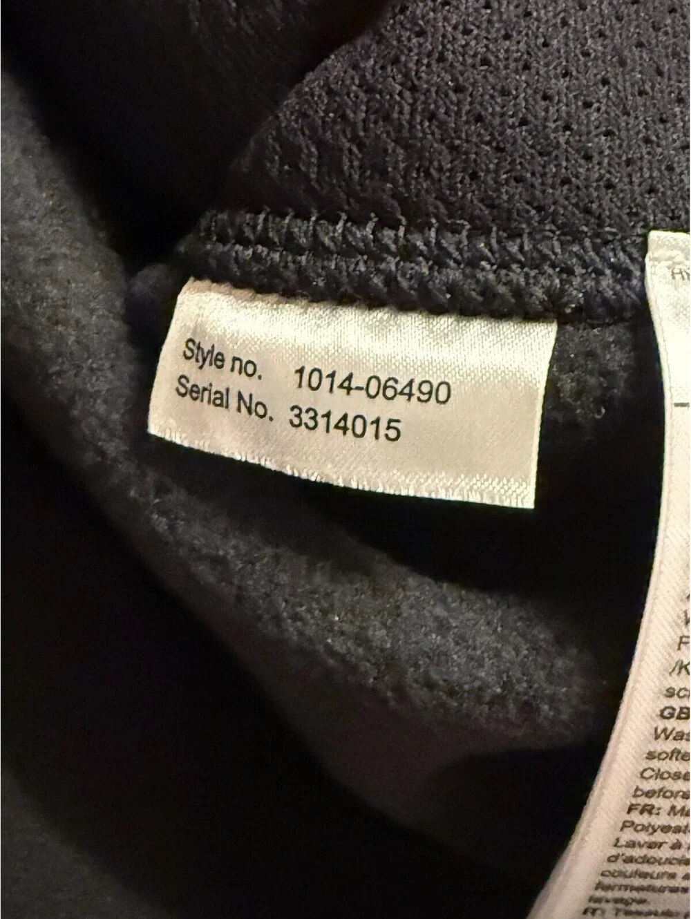 Mammut Tamaro Midlayer Hooded Fleece Jacket Men’s L Black Pristine Condition